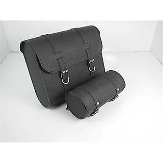 Buy Customized Black Side Saddle Bag Tool Bag Set For Royal Erado Bike Round Online 1489 From Shopclues