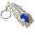Balaji  OMG  Key Chain Silver MultiPurpose keychain for car,bike,cycle and home keys