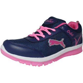 Orbit Sport Running Shoes LS 16 navy blue pink