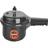 Marlex Hard Anodised Outer Lid Regular Premium 3 L Pressure Cooker (Hard Anodized)
