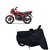 AutoAge Two Wheeler Black Cover for Hero Passion Pro