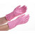	 PINK  Hand Gloves Washing Cleaning  Kitchen Gloves