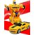 Battery Operated Centre Robot To Car Converting Transformer Toy For Kids