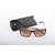 LawmanPg3 UV Protected Wayferer Brown Unisex Sunglasses
