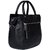 Old Tree Black Plain Handbag