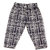 Pikaboo Navy Color Checks Cotton Pyjamas Leggings For Girls
