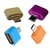 Micro USB Mini OTG Adapter For Smartphones (Assorted Color) SRT TRADING
