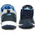 Jiasco Mens Navy Blue Gray Training Shoes