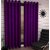 Tejashwi traders  purple crush WINDOW curtains set of 2 (4x5)