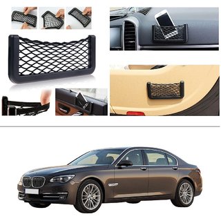 AutoStark Storage Bag Box Car Seat Side Back Net Phone Holder Pocket Organizer For BMW 7-Series
