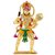 ony4you Golden Standing Hanuman Idol Car Dashboard