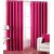 Tejashwi traders Pink crush DOOR curtains set of 2 (4x7)