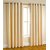 Tejashwi traders cream crush WINDOW curtains set of 2 (4x5)