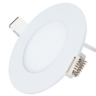 Bene LED 3w Round Panel, Color Of LED Warm White (Pack of 1 Pc.)