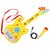 Tickles Yellow Musical Guitar with Microphone Stuffed Soft Plush Toy 45 cm