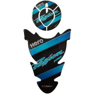 Hero honda passion pro tank sticker best sale