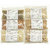 Ivory Pack of 6 Dry Fruits- Flavour Cashew Nuts(Masala, Plain and salted)/ Almonds/ Pistachio and Raisins 100g each