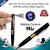 Spy Hd Pen Camera 720hdp With Voice-Video Recorder And Dvr-Hidden-Camcorder Black And Golden