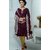 Cotton Salwar suit - 900 - code 1113-violet (Unstitched)