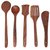 Triple S Handicrafts Wooden Ladle (Pack of 5)