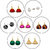 JewelMaze Set Of 7 Earrings Combo-1003467