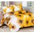 Attractivehomes Beautiful Glace Cotton 5D Double Bedsheet With 2 Pillow Covers