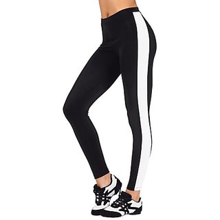 side stripe jeggings