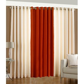 BSN crush combination window curtain set of 3 (4x5)