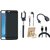 Moto G5 Silicon Anti Slip Back Cover with Ring Stand Holder, Selfie Stick, Earphones, OTG Cable and USB Cable