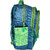 Cairho Sea Blue Green Polyester School / College Bag 25 Liters 3 + 1 Compartments