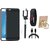 Moto G5s Cover with Ring Stand Holder, Selfie Stick, Digtal Watch and USB Cable