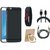 Moto G5s Plus Premium Quality Cover with Ring Stand Holder, Digital Watch, USB Cable and AUX Cable