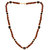Voylla Rudraksha With Black Beads Studded Chain For Men