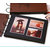 Studio Shubham wooden Beautiful Moments brown photo album(30cmx22cmx4cm)