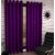 Feel Home's Set of 6 Plain Long door curtains LLP6-09