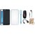 Redmi 3s Prime Stylish Back Cover with Ring Stand Holder, Silicon Back Cover, Digital Watch, Earphones, USB LED Light and OTG Cable