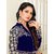 Fashionuma Designer Georgette Embroidered Anarkali Semi Stitched Salwar Suit