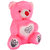 Crazeis  Very Soft Lovable/Huggable Teddy Bear  With Cap for Boy/Girl(66 CM,Pink Color)
