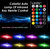Multi Color RGB Parking Bulbs / Color Changing Parking Bulbs with Infrared Ray Remote Control