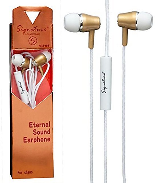 signature earphone price
