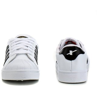 sparx canvas white shoes