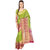 Ashika Shaded Purple And Lime Green Bonga Silk  Ethnic Saree for Women with Blouse Piece