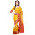 Ashika Woven Gold Yellow Traditional Tussar Silk Saree for Women with Blouse Piece
