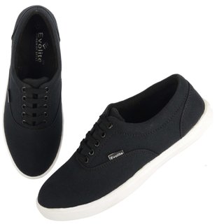 boys black canvas shoes