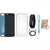 Moto G4 Silicon Anti Slip Back Cover with Ring Stand Holder, Silicon Back Cover, Digital Watch, USB LED Light and AUX Cable