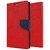 Dairy Wallet Flip Case Cover for Sony Xperia E3 Dual - RED