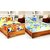 Welhouse India 3D Printed Set Of 2 Double bedsheet with 4 Pillow Covers