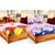 Welhouse India 3D Printed Set Of 2 Double bedsheet with 4 Pillow Covers