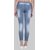 Klick 2 Style Women's Slim Fit Faded Washed Jeans Light Grey