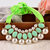 Evince MODE stylish statement Green  white pearl ribbon collar choker necklace for women  girls